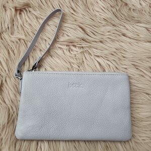 Beck. Bags Ziplet Dream pebbled leather pouch wristlet